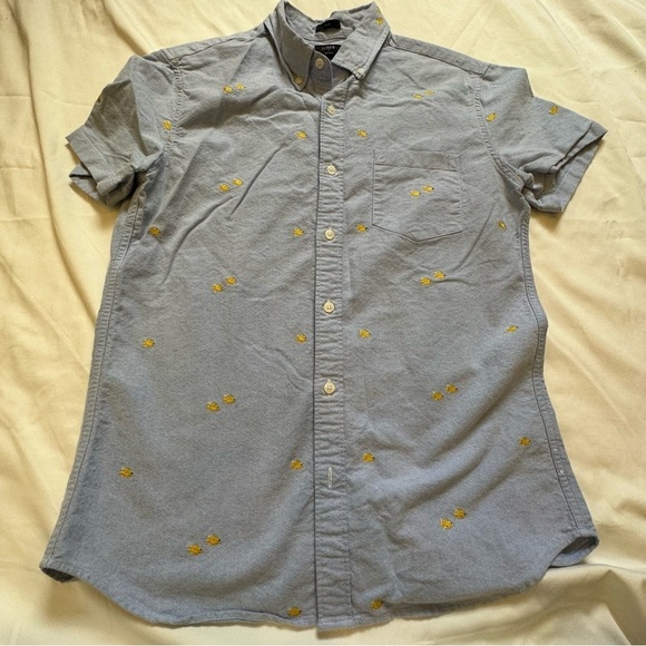 J. Crew Short Sleeve Oxford - Picture 3 of 3